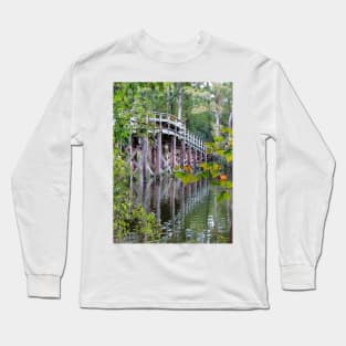 Greenfield Lake Bridge Long Sleeve T-Shirt